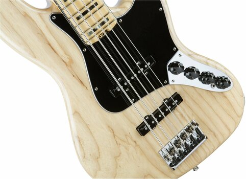 5-strunová basgitara Fender American Elite Jazz Bass V Ash Maple Natural - 6