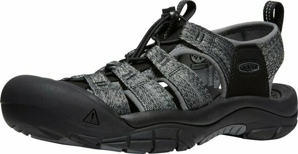 Chaussures outdoor hommes Keen Men's Newport H2 Sandal Black/Slate Grey 41 Chaussures outdoor hommes - 2