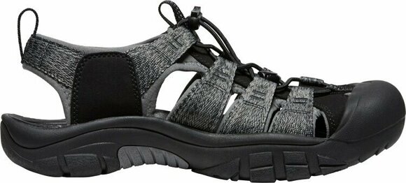 Mens Outdoor Shoes Keen Men's Newport H2 Sandal Black/Slate Grey 41 Mens Outdoor Shoes - 3