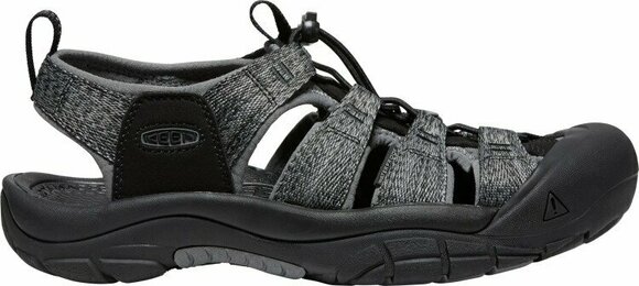 Mens Outdoor Shoes Keen Men's Newport H2 Sandal Black/Slate Grey 41 Mens Outdoor Shoes - 4