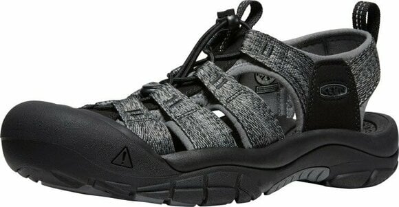 Mens Outdoor Shoes Keen Men's Newport H2 Sandal Black/Slate Grey 42,5 Mens Outdoor Shoes - 2