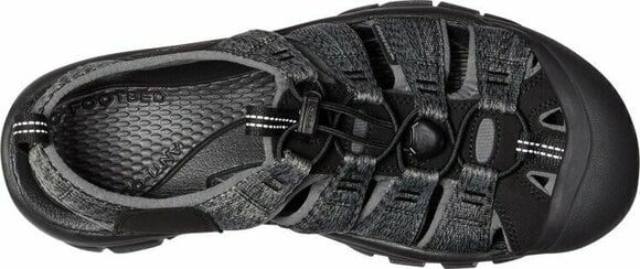 Chaussures outdoor hommes Keen Men's Newport H2 Sandal Black/Slate Grey 42,5 Chaussures outdoor hommes - 5