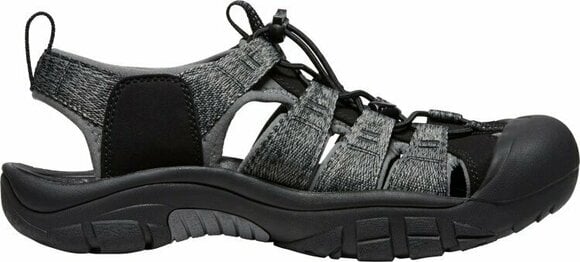 Mens Outdoor Shoes Keen Men's Newport H2 Sandal Black/Slate Grey 43 Mens Outdoor Shoes - 3