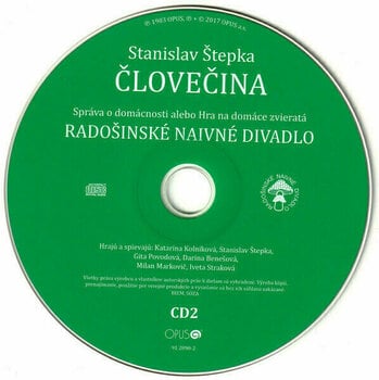 CD musique Radošinské Naivné Divadlo - Jááánošííík/Človečina (2 CD) - 4