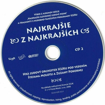 Music CD SĽUK - Najkrajšie z najkrajších (10) (2 CD) - 3