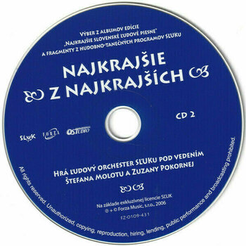 CD musique SĽUK - Najkrajšie z najkrajších (10) (2 CD) - 3