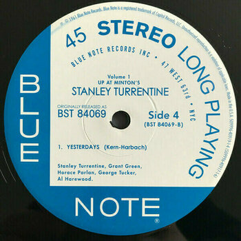 Disque vinyle Stanley Turrentine - Up At "Minton's", Vol 1 (Limited Edition) (2 x 12" Vinyl) - 5