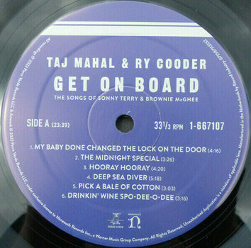 Vinylskiva Taj Mahal - Get On Board (2 LP) - 2