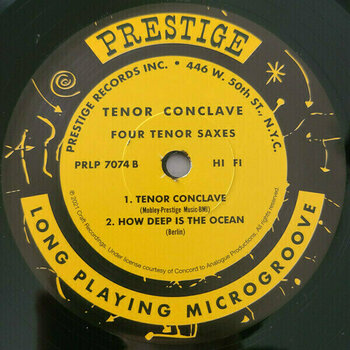 Schallplatte The Prestige All Stars - Tenor Conclave (LP) - 3