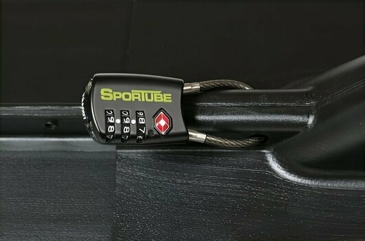 Box dachowy Sportube TSA 3-Digit Combination Lock Black - 2