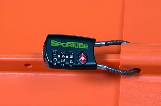 Tagboks Sportube TSA 3-Digit Combination Lock Black - 3