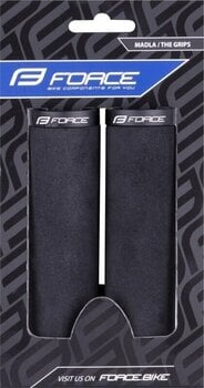 Grips Force Grips Foam Straight With Locking Black 22 mm Grips - 3