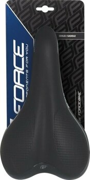 Șa bicicletă Force Comfort Gel Tech Saddle Black Oțel inoxidabil Șa bicicletă - 5
