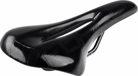 Șa bicicletă Force Roy Hole+ Sport Saddle Black Oțel inoxidabil Șa bicicletă - 2