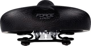Sedlo Force Lady With Spring Saddle Black 210 mm Nehrdzavejúca oceľ Sedlo - 3