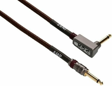 Instrument Cable Vox Class A Acoustic Brown 6 m Straight - Angled - 2
