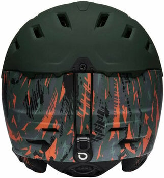 Ski Helmet Briko Storm X Matt Timber Green/Cutty Sark Green/Pomegranate Orange M/L Ski Helmet - 4