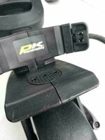PowaKaddy CT8 GPS EBS Electric Golf Trolley Premium Gun Metal Metallic Elektrický golfový vozík