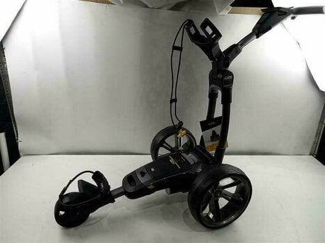 Chariot de golf électrique PowaKaddy CT8 GPS EBS Electric Golf Trolley Premium Gun Metal Metallic Chariot de golf électrique (Déjà utilisé) - 2
