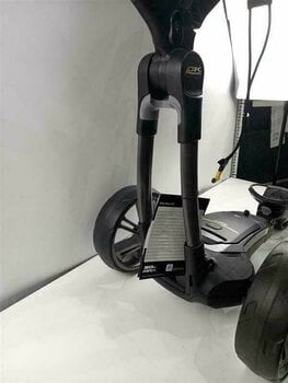 Elektrický golfový vozík PowaKaddy CT8 GPS EBS Electric Golf Trolley Premium Gun Metal Metallic Elektrický golfový vozík (Zánovné) - 9