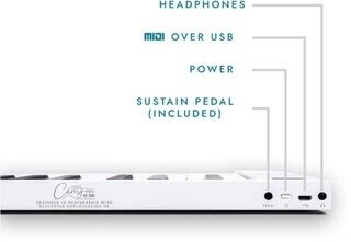 Ψηφιακό Stage Piano Carry-On Folding Piano 88 Touch Ψηφιακό Stage Piano Λευκό - 3