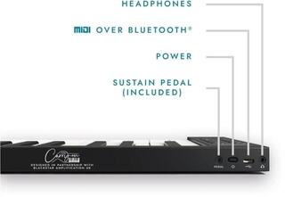 Digital Stage Piano Carry-On Folding Piano 88 Touch Digital Stage Piano Black - 2