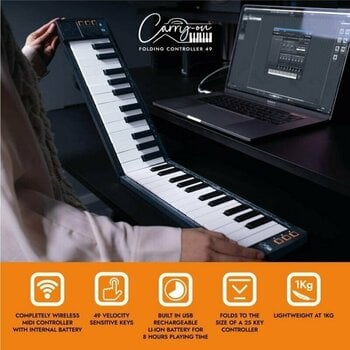 Piano digital de palco Carry-On Folding Controller 49 Piano digital de palco - 3