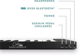 Digital Stage Piano Carry-On Folding Piano 49 Touch Digital Stage Piano Black - 2