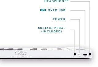 Cyfrowe stage pianino Carry-On Folding Piano 49 Touch Cyfrowe stage pianino White - 2