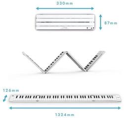 Ψηφιακό Stage Piano Carry-On Folding Piano 88 Ψηφιακό Stage Piano Λευκό - 2