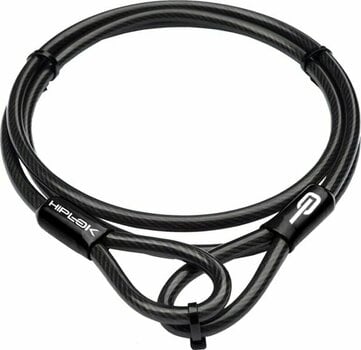 Kerékpár zár Hiplok 2MC Auxilary Cable Black - 2