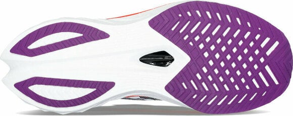 Road running shoes Saucony Endorphin Speed 4 Mens Shoes White/Viziorange 40 Road running shoes - 6
