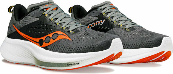 Road running shoes Saucony Ride 17 Mens Shoes Shadow/Pepper 40,5 Road running shoes - 3