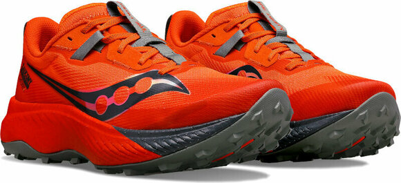 Trail running shoes Saucony Endorphin Edge Mens Shoes Pepper/Shadow 41 Trail running shoes - 3