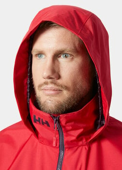 Jacket Helly Hansen Crew Hooded 2.0 Jacket Red S - 3