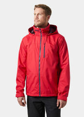 Jacke Helly Hansen Men's Crew Hooded Sailing 2.0 Red - 5