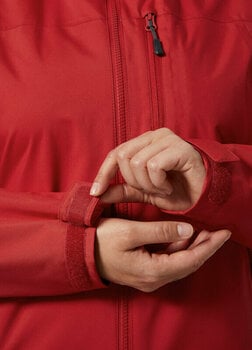 Jacka Helly Hansen Women's Crew Hooded 2.0 Jacka Red XL - 4