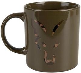 Kemping Evőeszköz készlet Fox Ceramic Mug Green and Camo Head - Kemping Evőeszköz készlet - 1