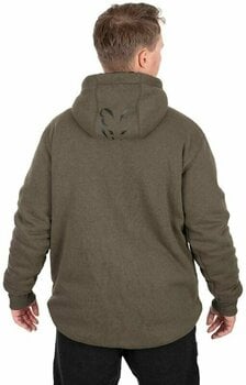 Sweatshirt Fox Sweatshirt Collection Sherpa Hoody Green/Black 2XL - 3