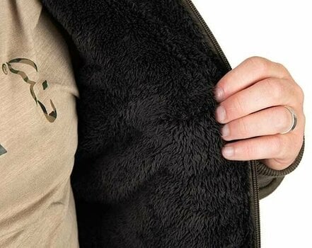 Sweatshirt Fox Sweatshirt Collection Sherpa Hoody Green/Black 2XL - 5
