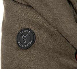 Mikina Fox Collection Sherpa Hoody Green/Black - 5