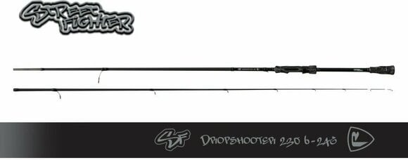 Pike Rod Fox Rage Street Fighter Dropshooter 2,3 m 6 - 24 g 2 parts - 2