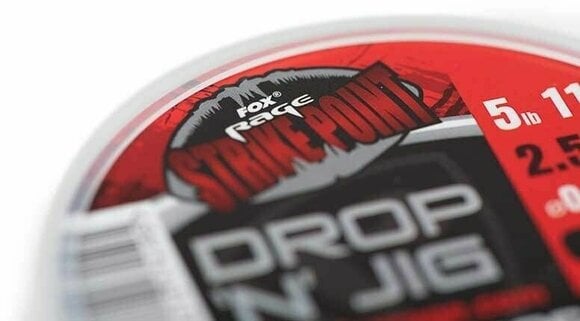 Fil de pêche Fox Rage Strike Point Drop N Jig Fluorocarbon 0,22 mm 40 m 7,79 lb Fil - 4