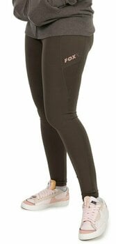 Spodnie Fox Spodnie Womens Leggings Dusty Olive Marl/Mauve Fox XL - 3