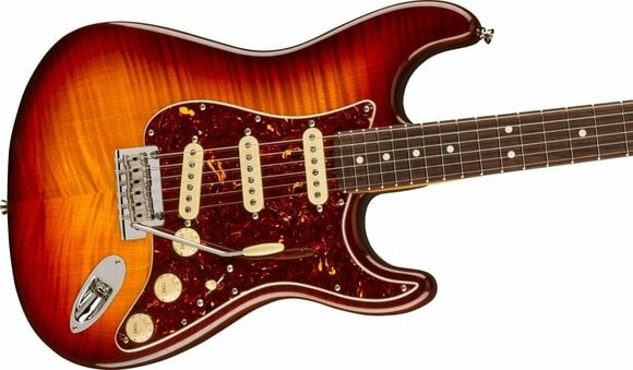 Elektrická kytara Fender 70th Anniversary American Professional II Stratocaster RW Comet Burst - 3