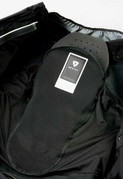 Textiljacke Rev'it! Jacket Duke H2O Black/Neon Yellow L Textiljacke - 6
