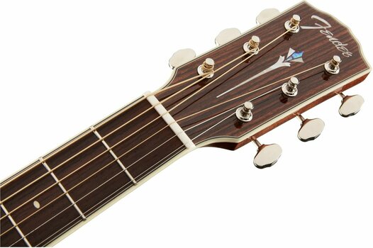 Guitare Dreadnought acoustique-électrique Fender PM-3 Limited Adirondack Triple-0 Mahogany - 7