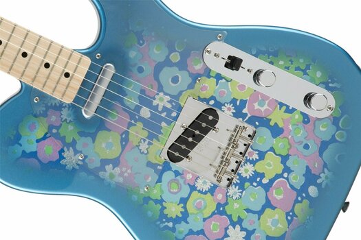 Elektrische gitaar Fender Classic 69 Tele Blue Flower - 5