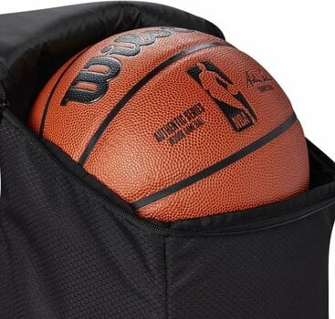 Dodatki za igre z žogo Wilson NBA/WNBA Authentic Backpack Black Nahrbtnik Dodatki za igre z žogo - 5