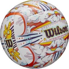 Rannavõrkpall Wilson Graffiti Peace Volleyball White/Orange - 1